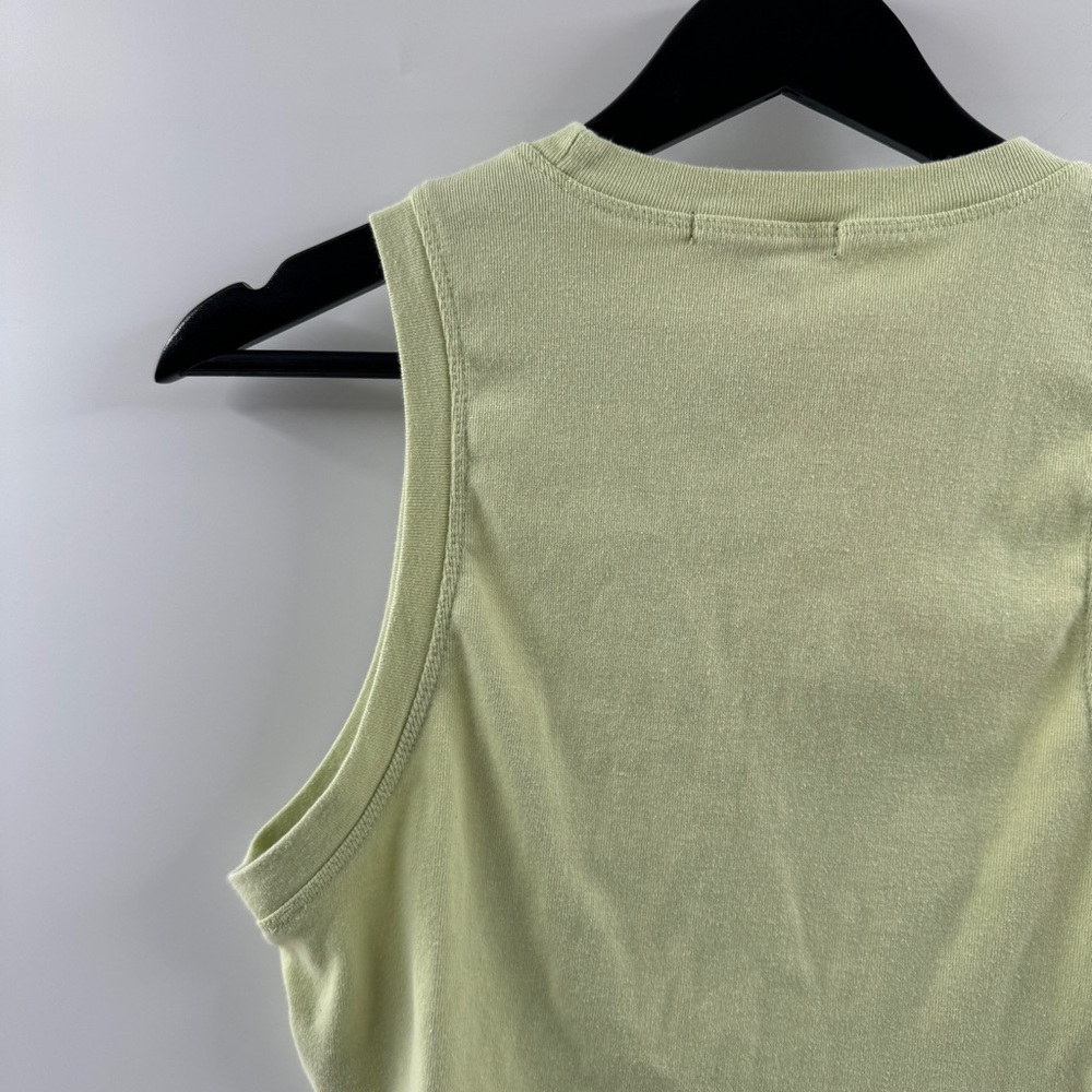 Forever 21 Neon Green Cropped Tank Top – Women’s Medium - Picture 6 of 7
